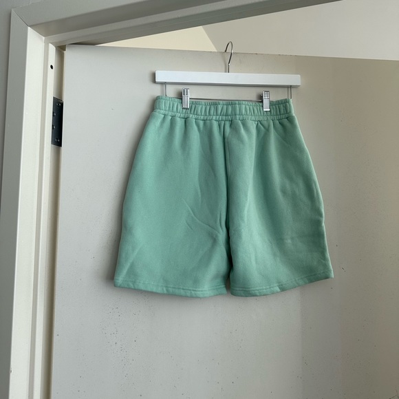 Yllw the Label Softie Sweat Shorts in Sage NWT - Picture 8 of 8